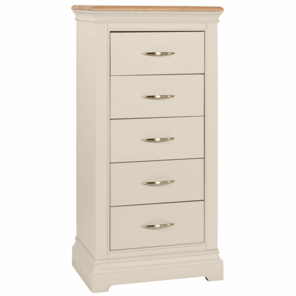 Cobble Painted 5 Drawer Wellington