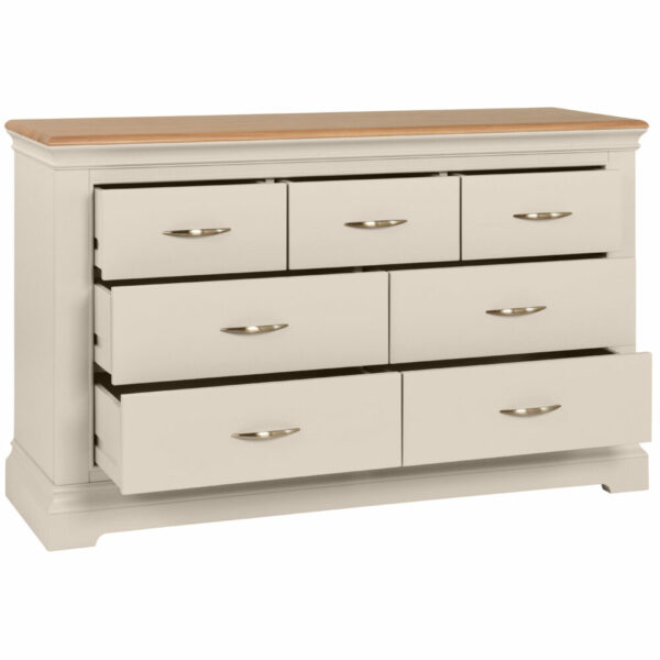 Cobble Painted 3 Over 4 Combination Chest - Image 2
