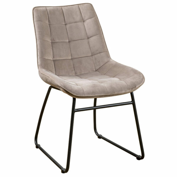 DC Chairs Soft Touch Square-Stitched Chair