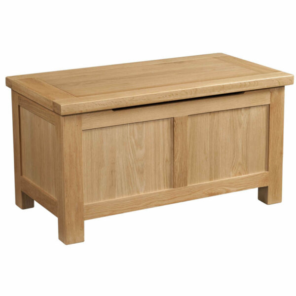 Avon Light Oak Blanket Box