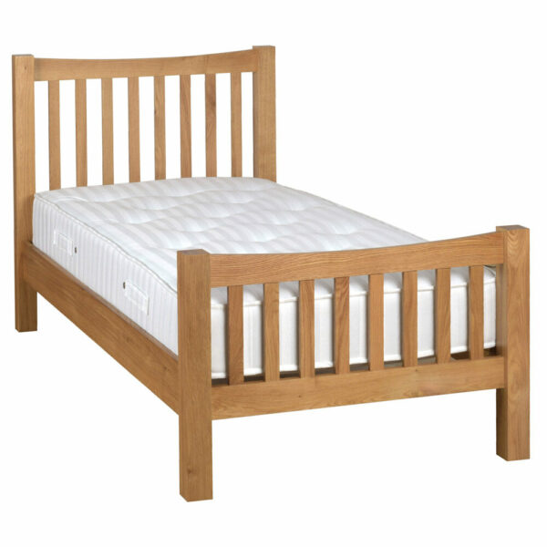 Avon Light Oak 3' High Foot End Bed