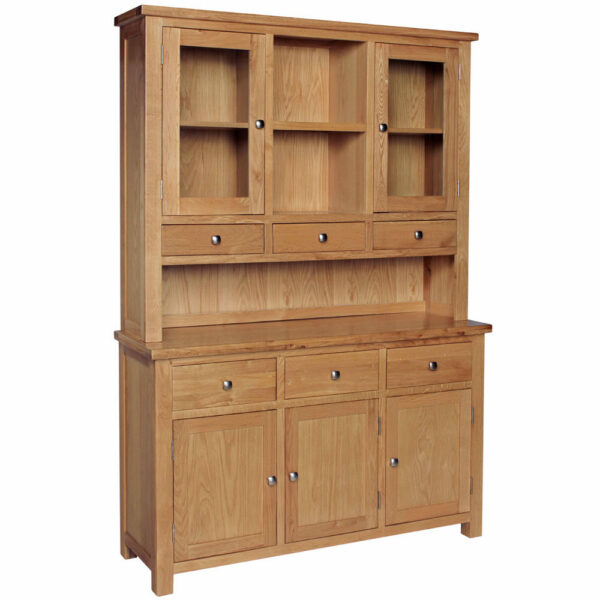 Avon Light Oak 3 Door Sideboard - Image 2