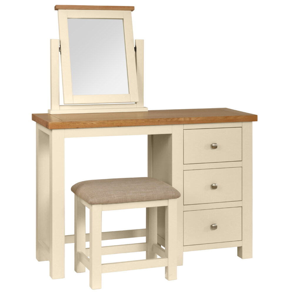 Avon Painted Dressing Table + Stool - Image 3