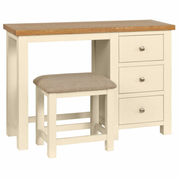 Avon Painted Dressing Table + Stool