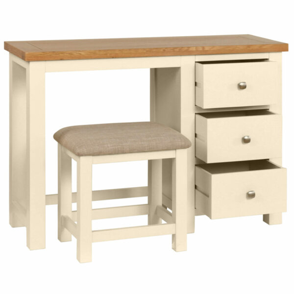 Avon Painted Dressing Table + Stool - Image 2