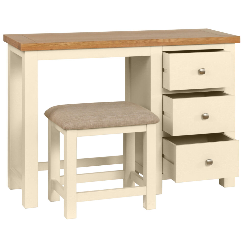 Avon Painted Dressing Table + Stool - Image 2
