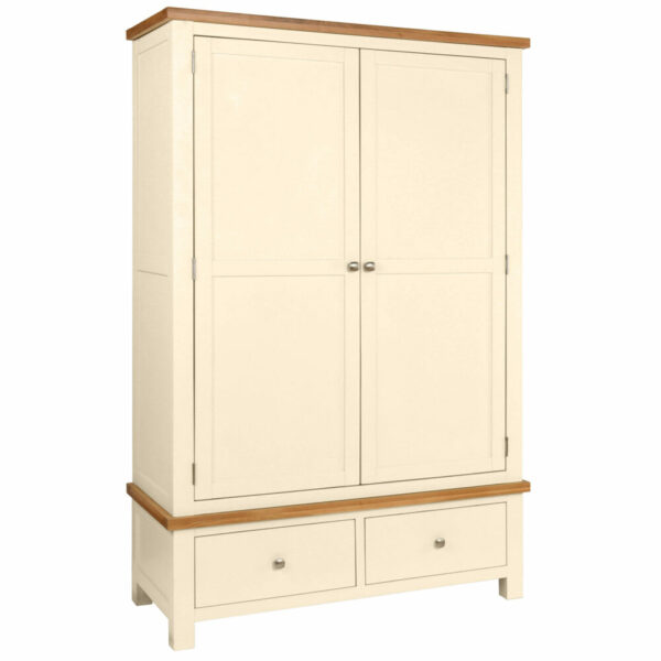 Avon Painted Double Robe With 2 Drawers