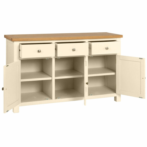 Avon Painted 3 Door Sideboard - Image 2