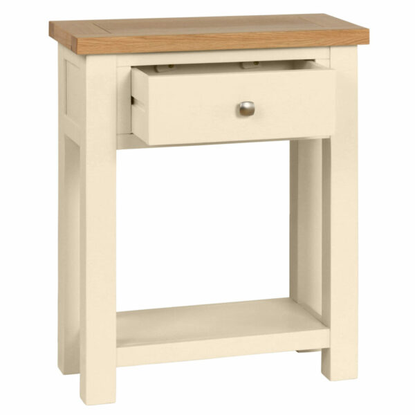 Avon Painted 1 Drawer Console Table - Image 2