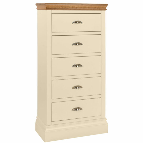 Lundy Painted 5 Drawer Wellington
