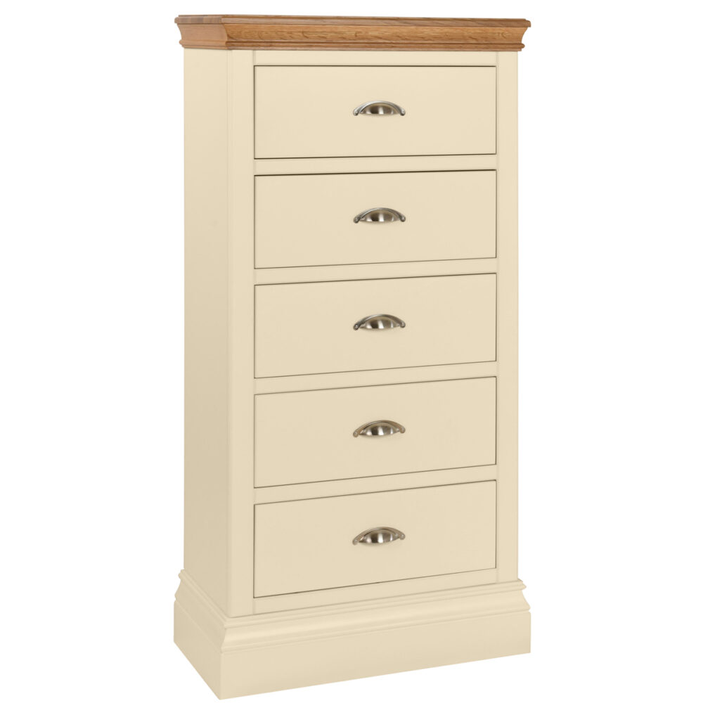 Lundy Painted 5 Drawer Wellington
