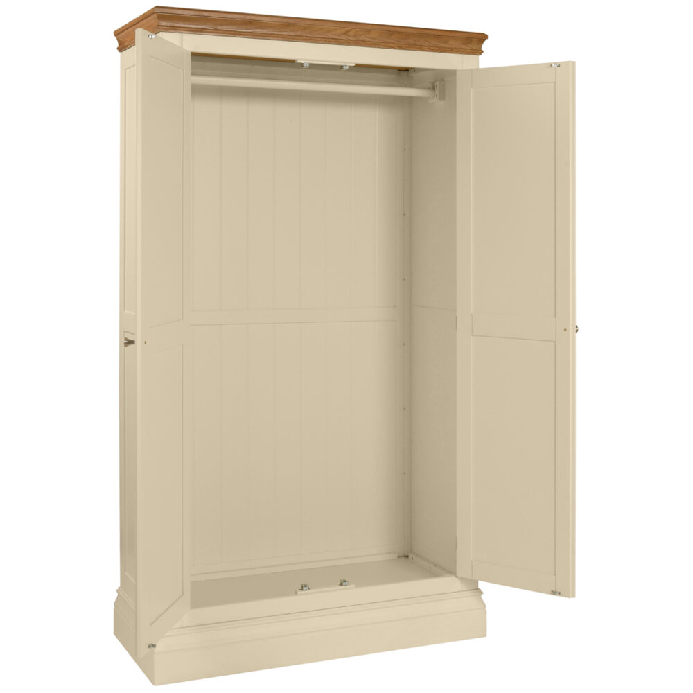 Lundy Painted Double All Hanging Wardrobe - Image 2