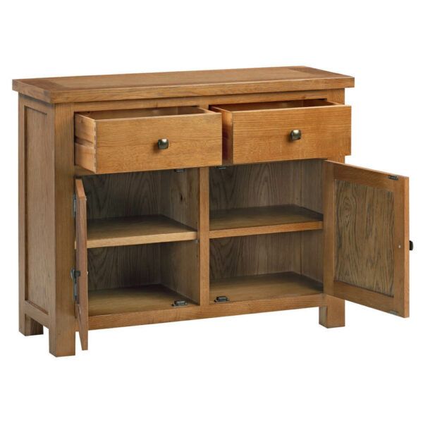 Avon Dark Oak - 2 Door Sideboard - Image 2