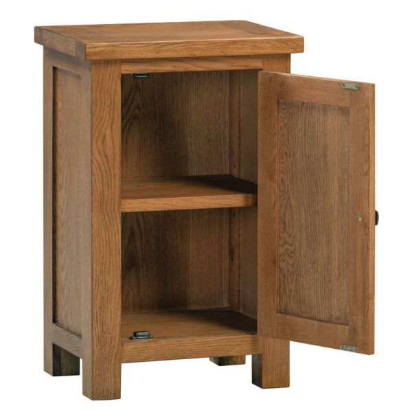Avon Dark Oak - 1 Door Cabinet - Image 2