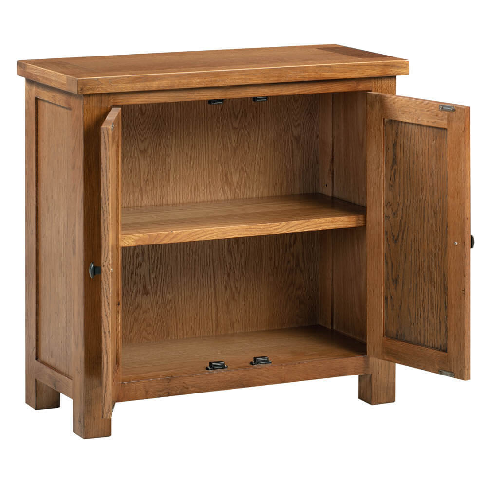 Avon Dark Oak - 2 Door Cabinet - Image 2