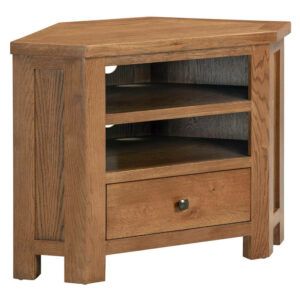 Avon Dark Oak - Corner TV Unit